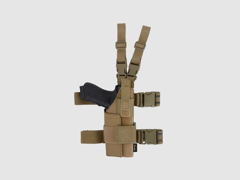 Modular Universal Drop Leg Holster - Coyote Brown [8FIELDS PREMIUM]
