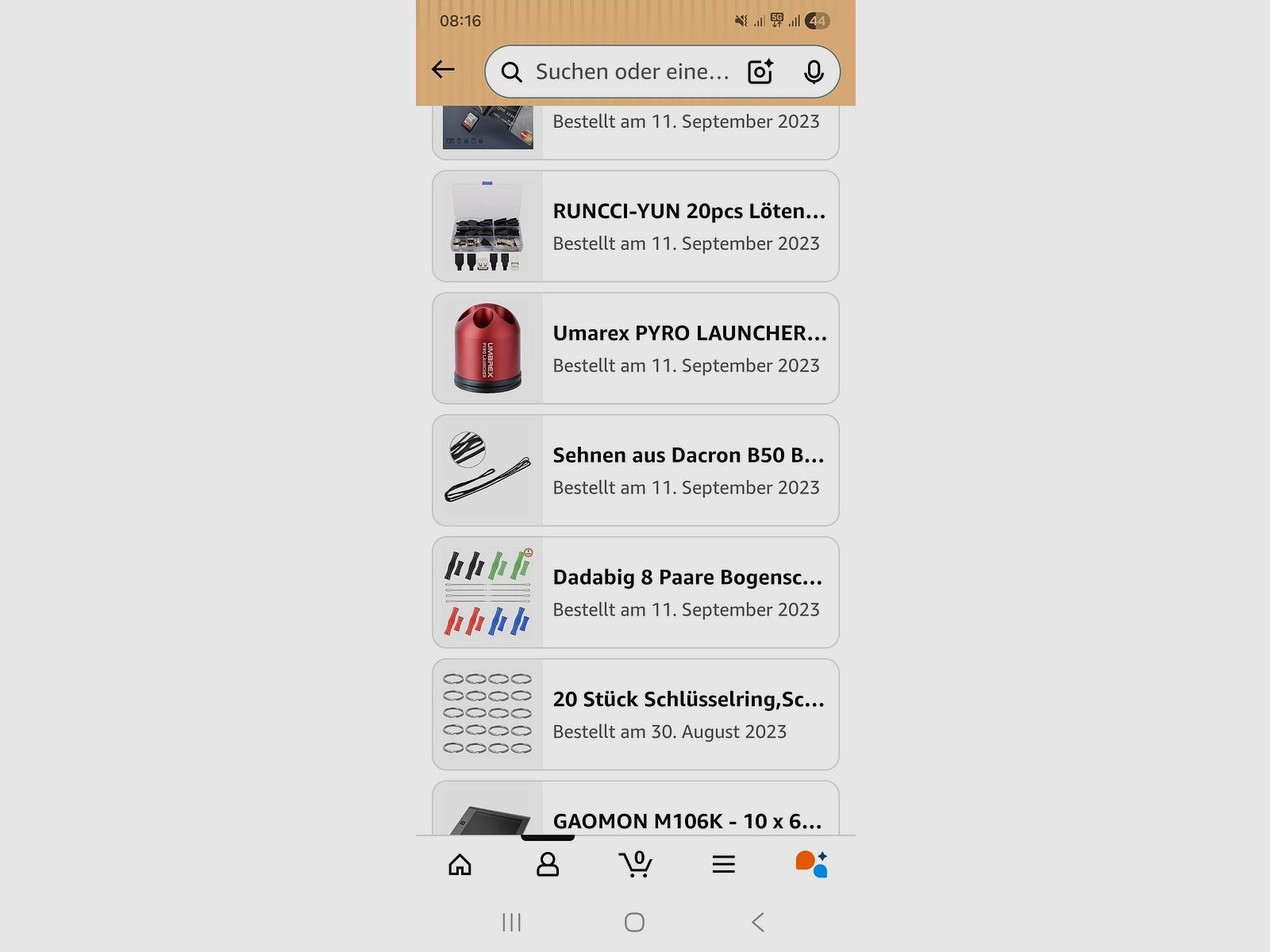 Amazon Recurve Bogen Gebraucht 53" und 40 Pfund