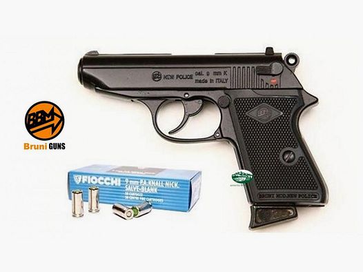 BRUNI New Police pistolet à blanc cal. 9 mm