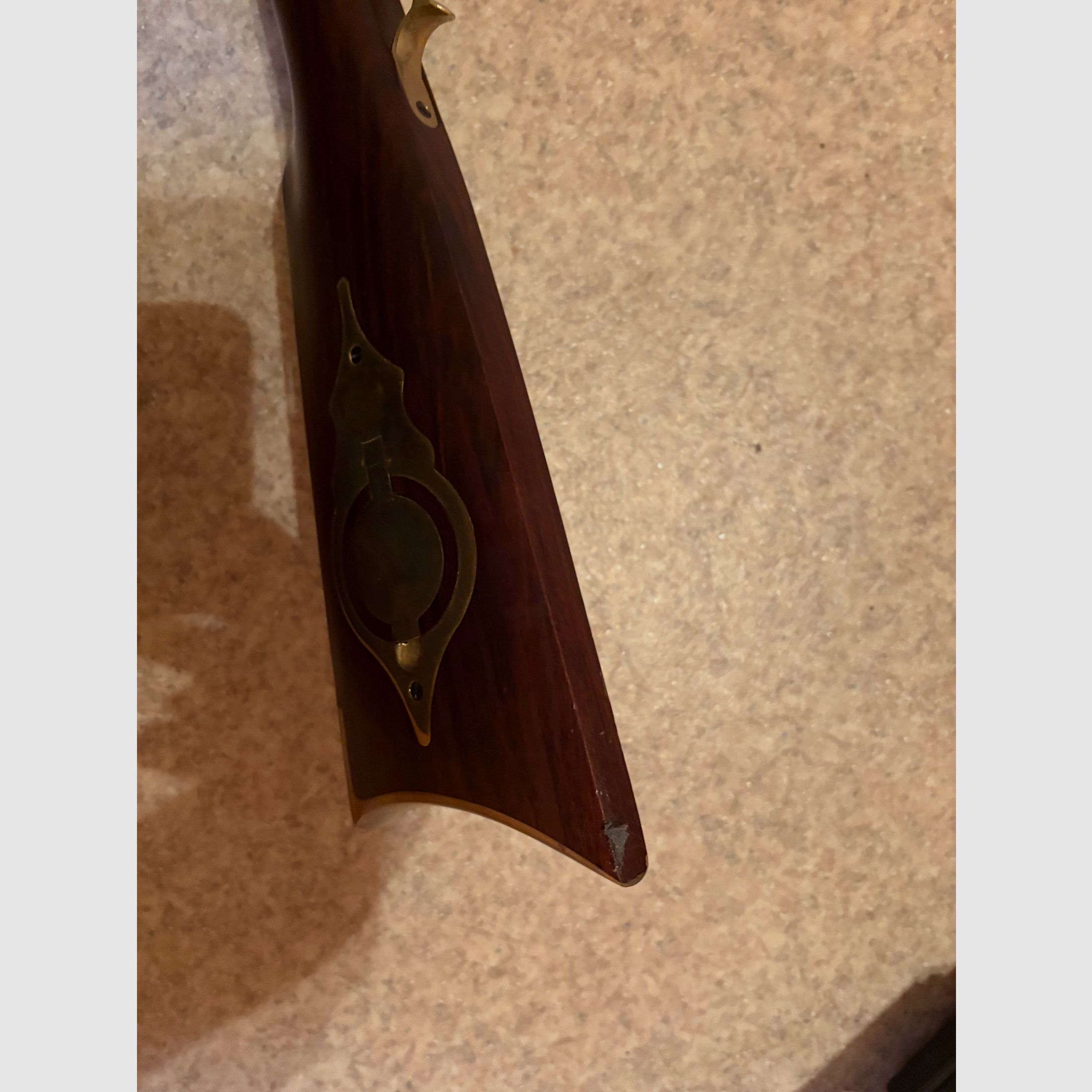 Beautiful muzzleloader for sale with case and accessories.