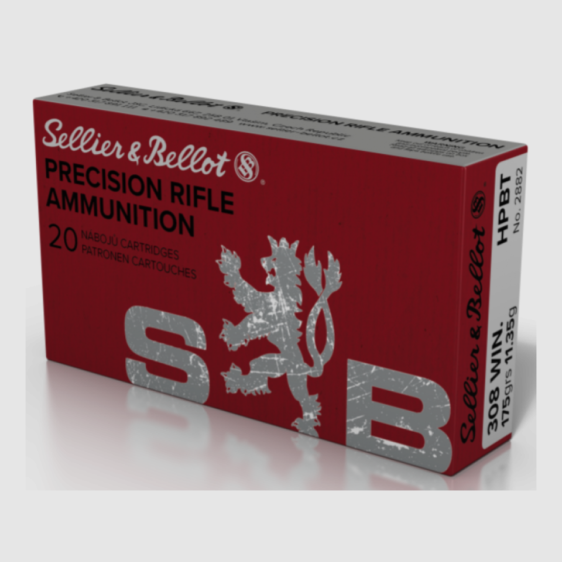 308 Winchester S&B HPBT OTM 175gr VE20