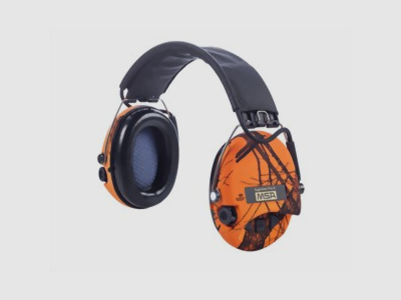 MSA Sordin Supreme Pro X LED Camo Blaze Orange Gehörschutz