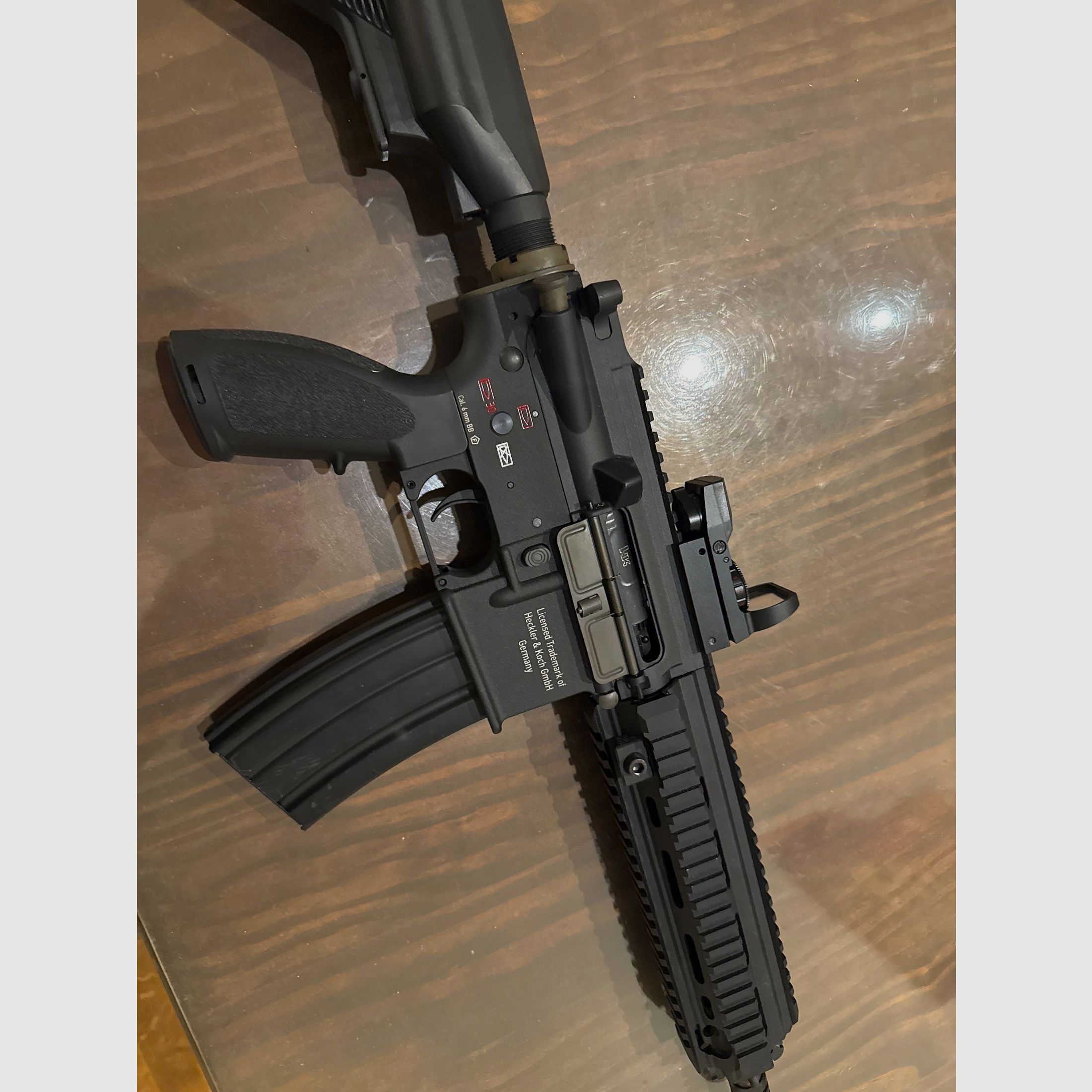 HK 416 D (Airsoft) in einem sehr guten Zustand (kaum benutzt)