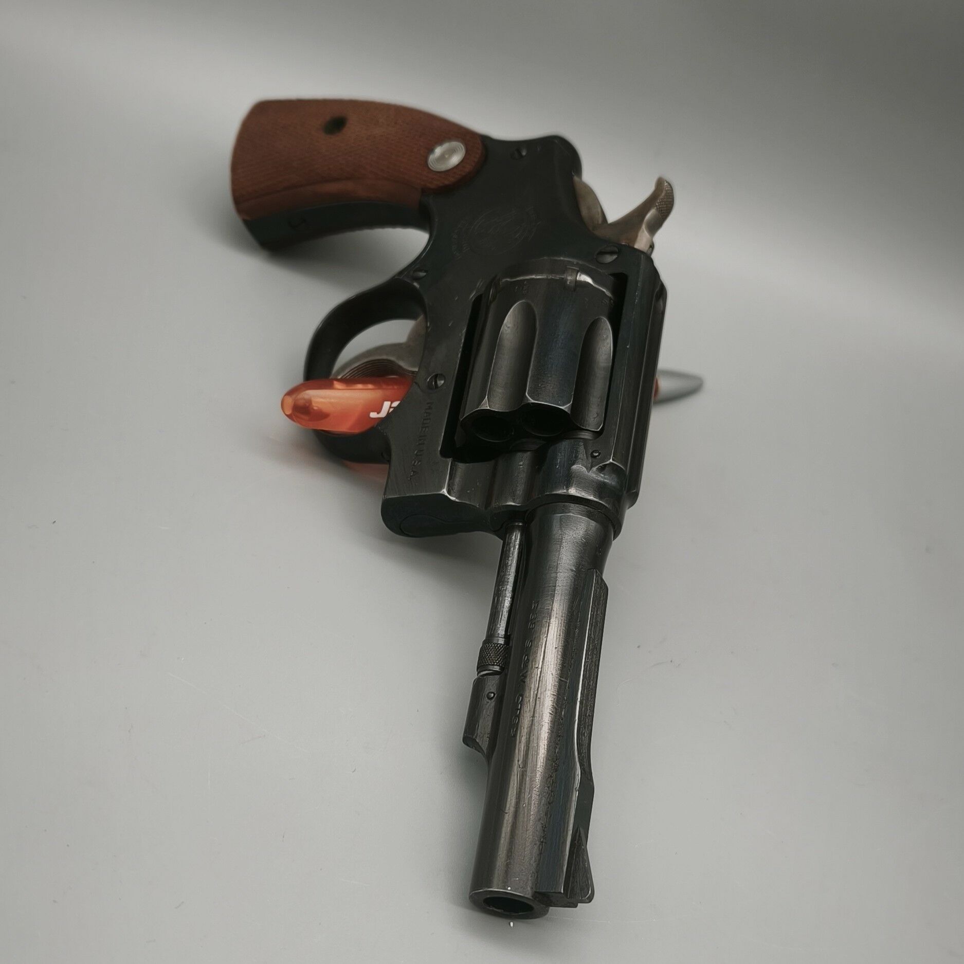 Smith & Wesson S&W Victory Revolver .38Special umgebaut bei Parker Hale .38Special