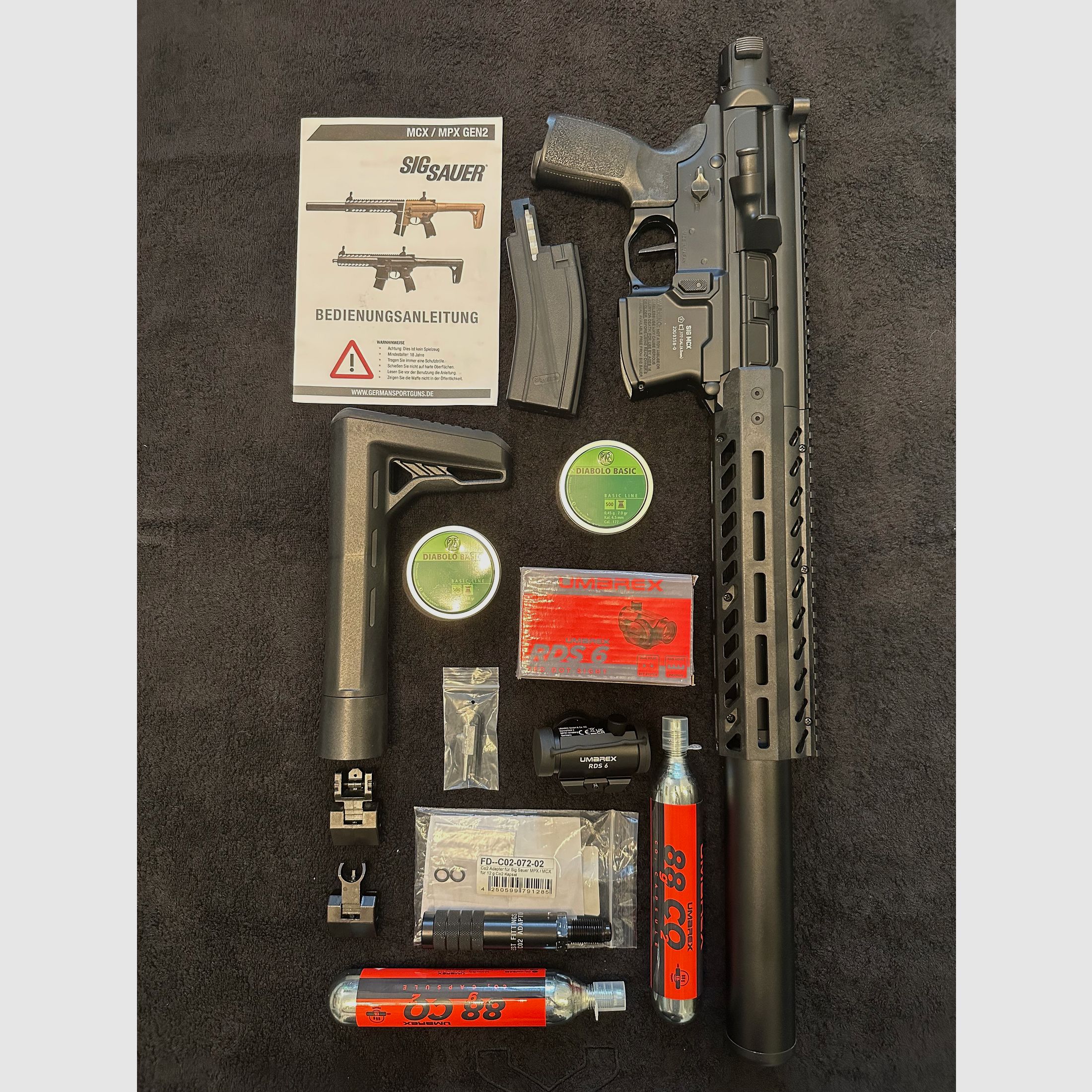 Sig Sauer MCX Gen. 2 calibro 4,5 mm