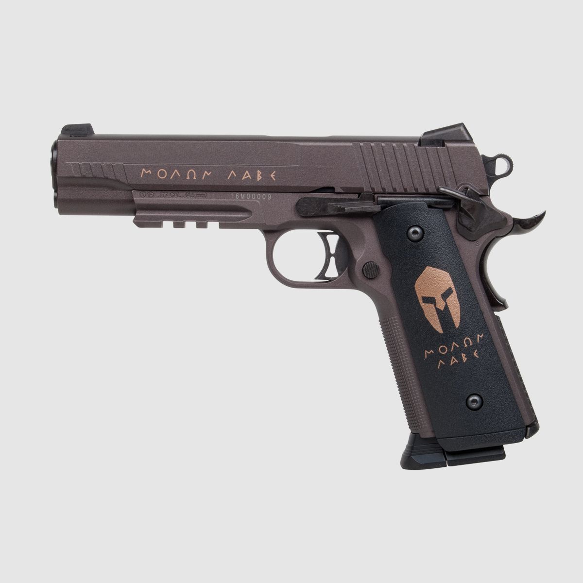SIG SAUER 1911 Spartan Dark Earth 4.5mm BB - Air Pressure Co2 BlowBack