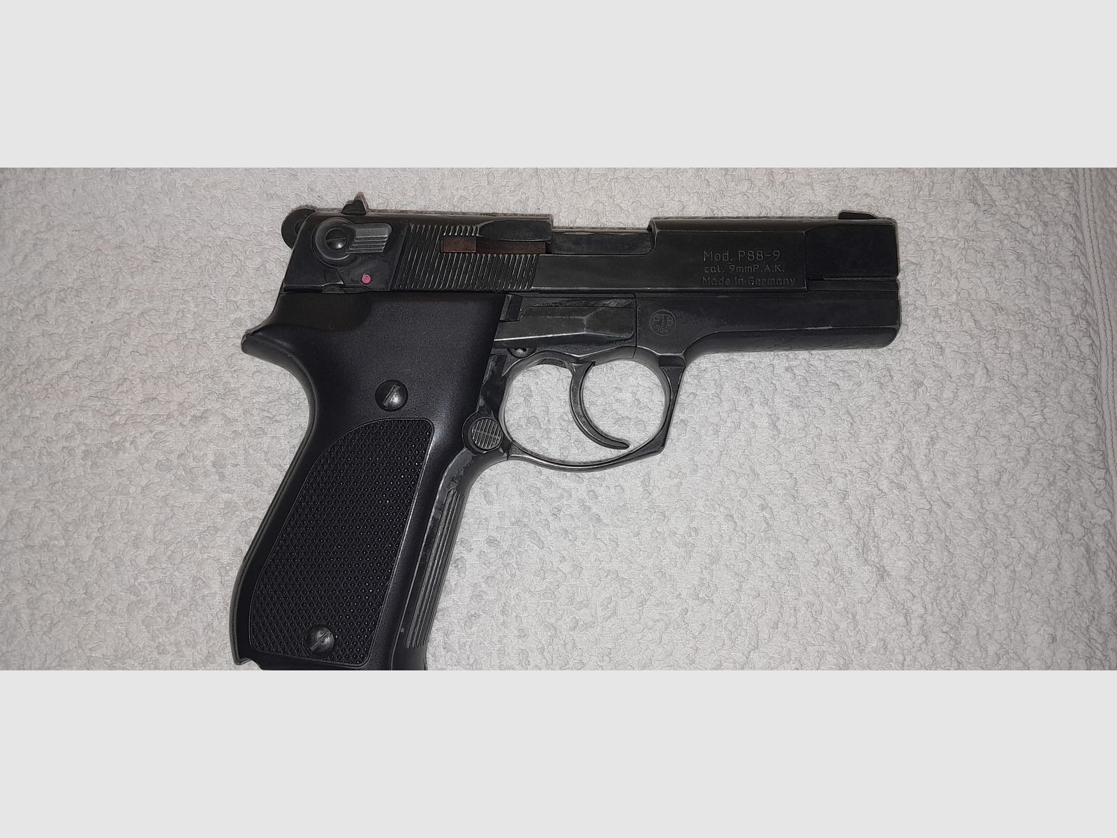 Walther P88 Compact Kal. 9mm P.A.K. im Used-Look