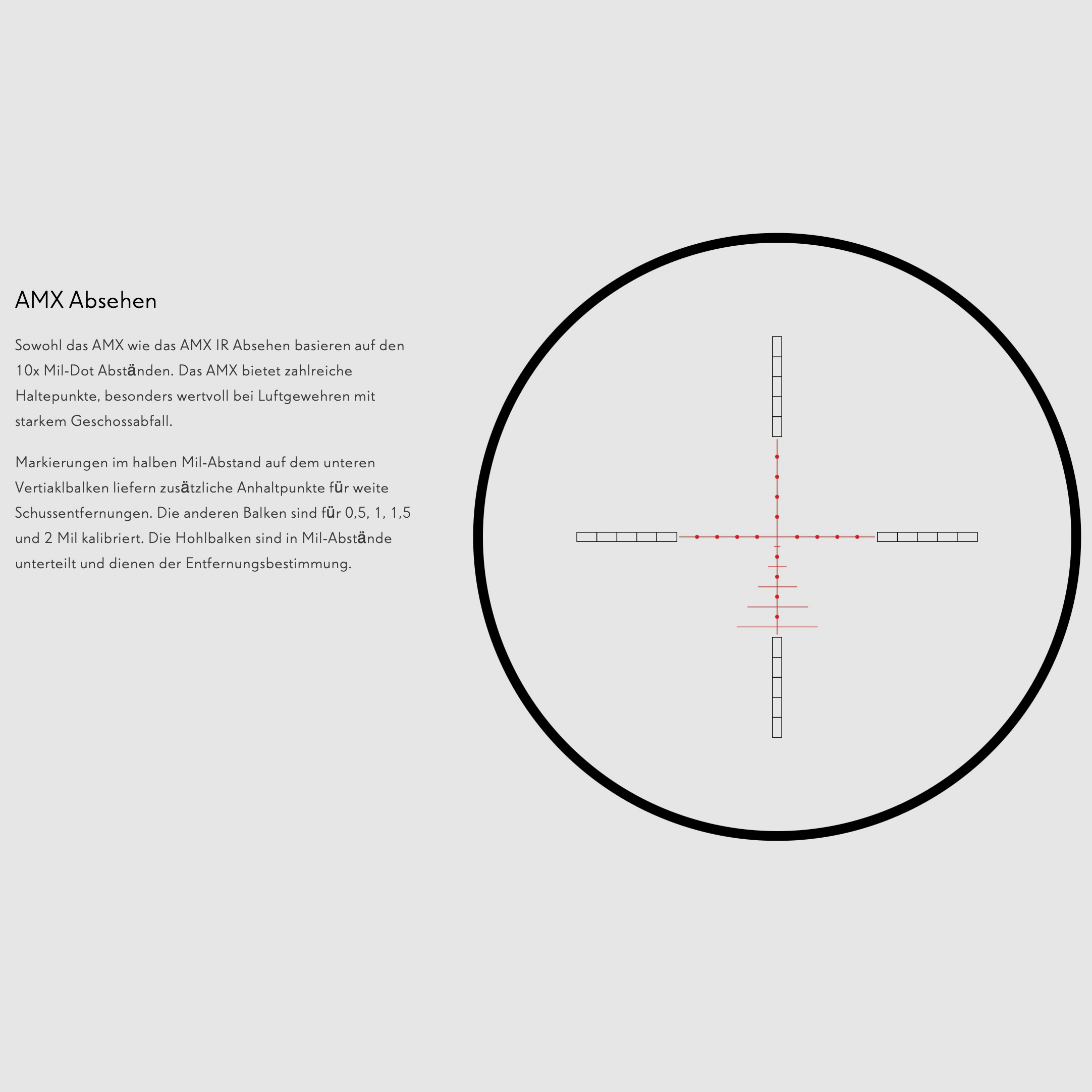 Hawke 13305 AIRMAX 30 WA SF 10x44 AMX IR reticle