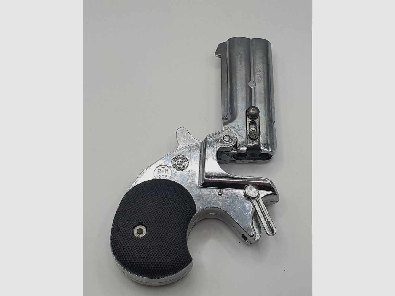 UMAREX UMAREX Derringer 6mmFlobert Platz (PTB296) - Verchromt, Made in Italy, Bild 5 von 10