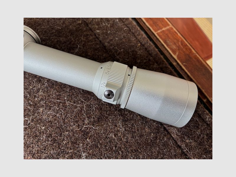 Zielfernrohr Leupold Vari-X III 6.5–20x40 Silber mit Fine-Duplex-Absehen in Bestzustand