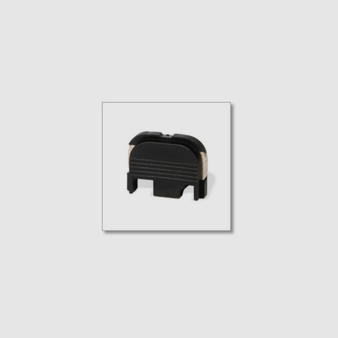 Plaque de couverture de glissière Glock