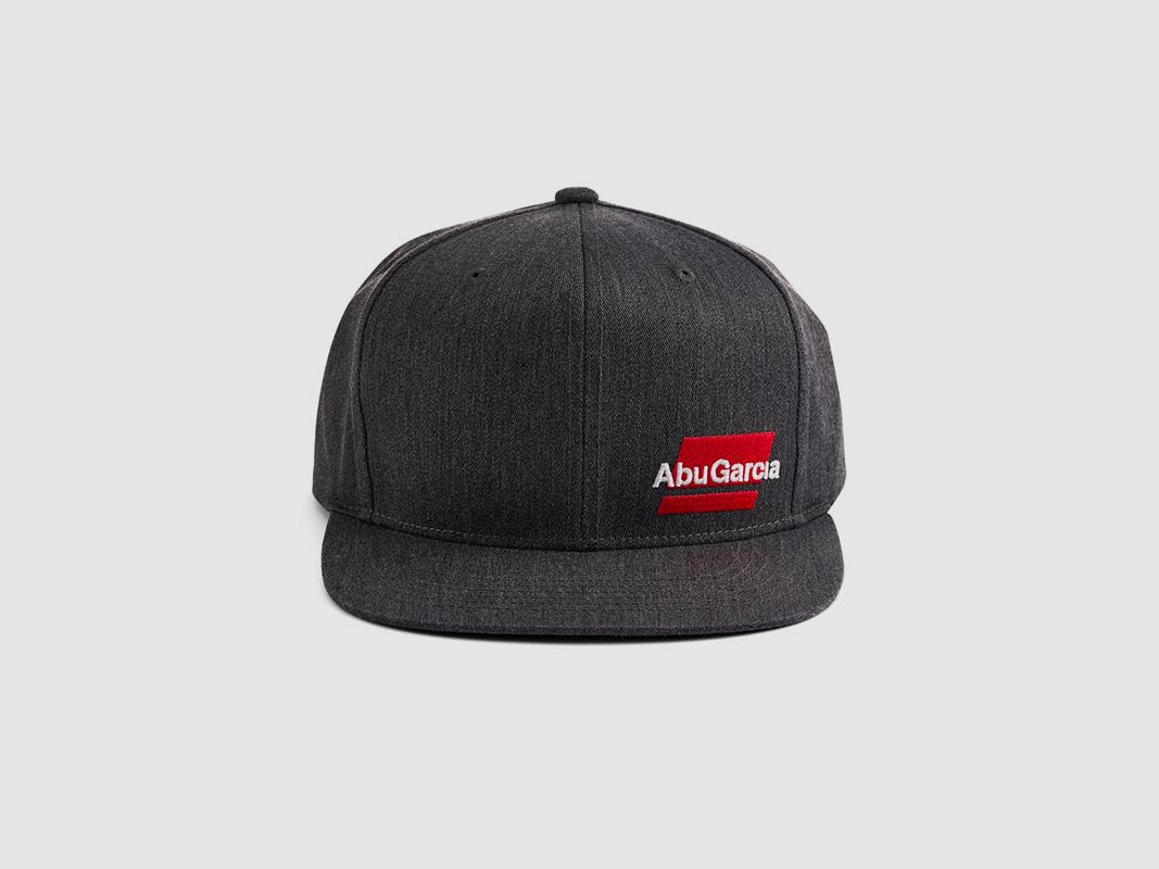 HAT – ABU GARCIA – FLAT BRIM CAP HEATHER Grey, image 2 of 4