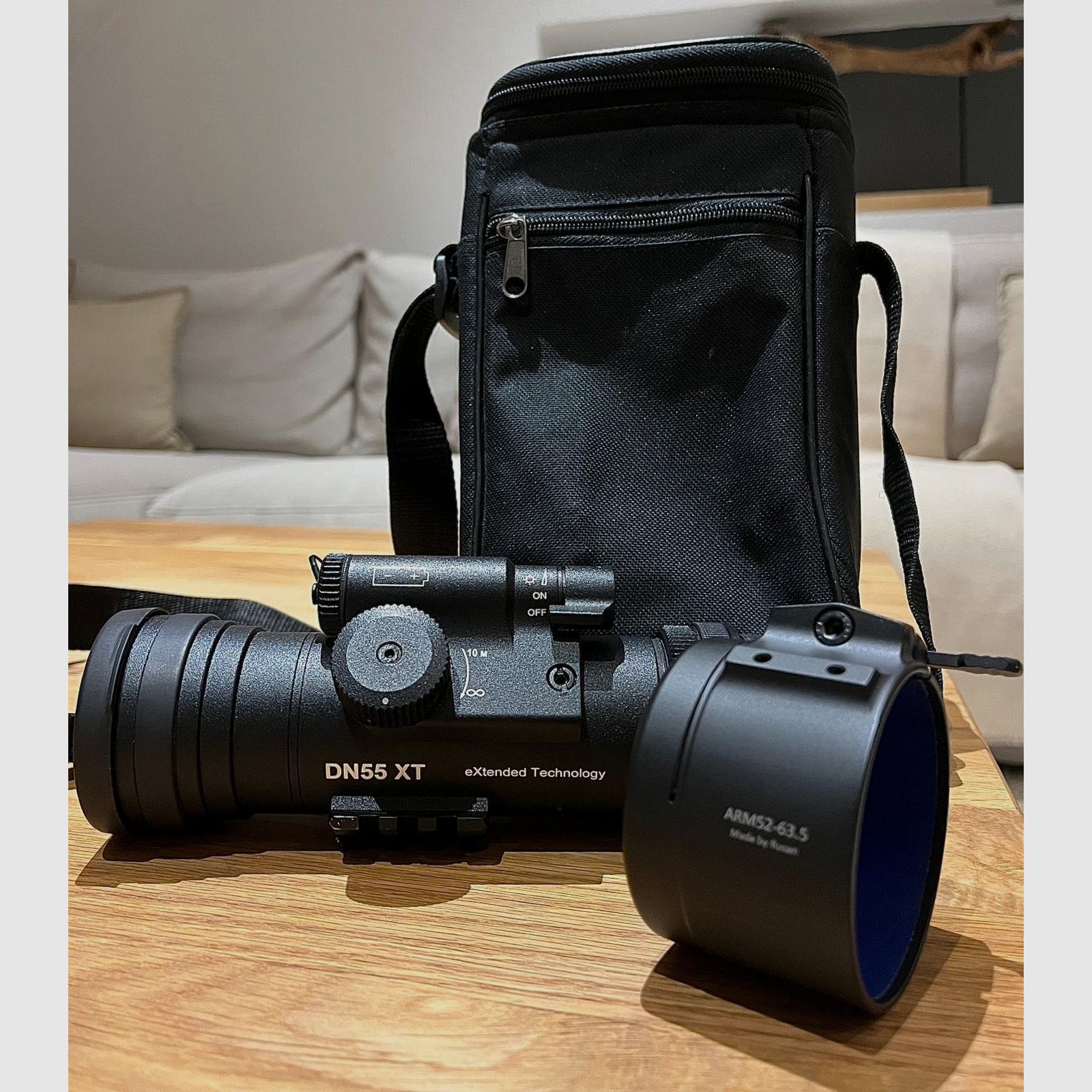 Night vision attachment Dipol DN55 XT including accessories