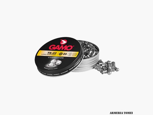 PALLINI ARIA COMPRESSA – GAMO – TS 22 LONG DISTANCE COMPETITION CAL. 5,5 – 1,41G / 21,75GR PZ. 200