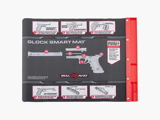 REAL AVID Tapis de démontage Glock - Tapis de démontage Glock