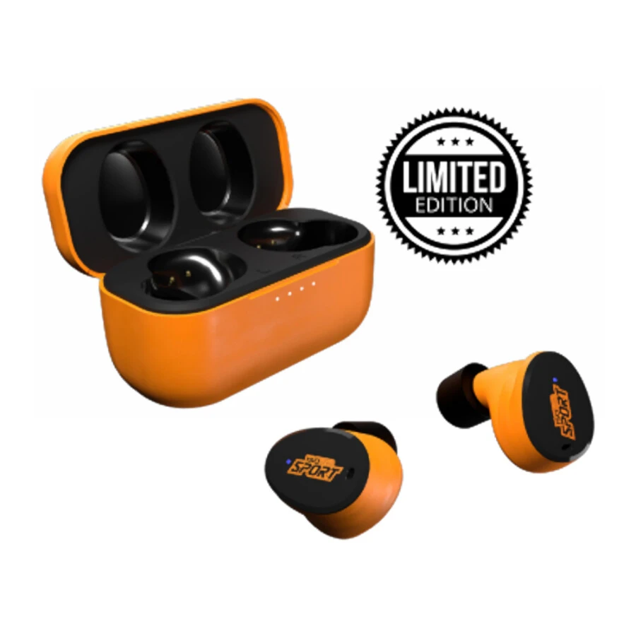 ISOTunes HP Caliber In Ear met Bluetooth oranje
