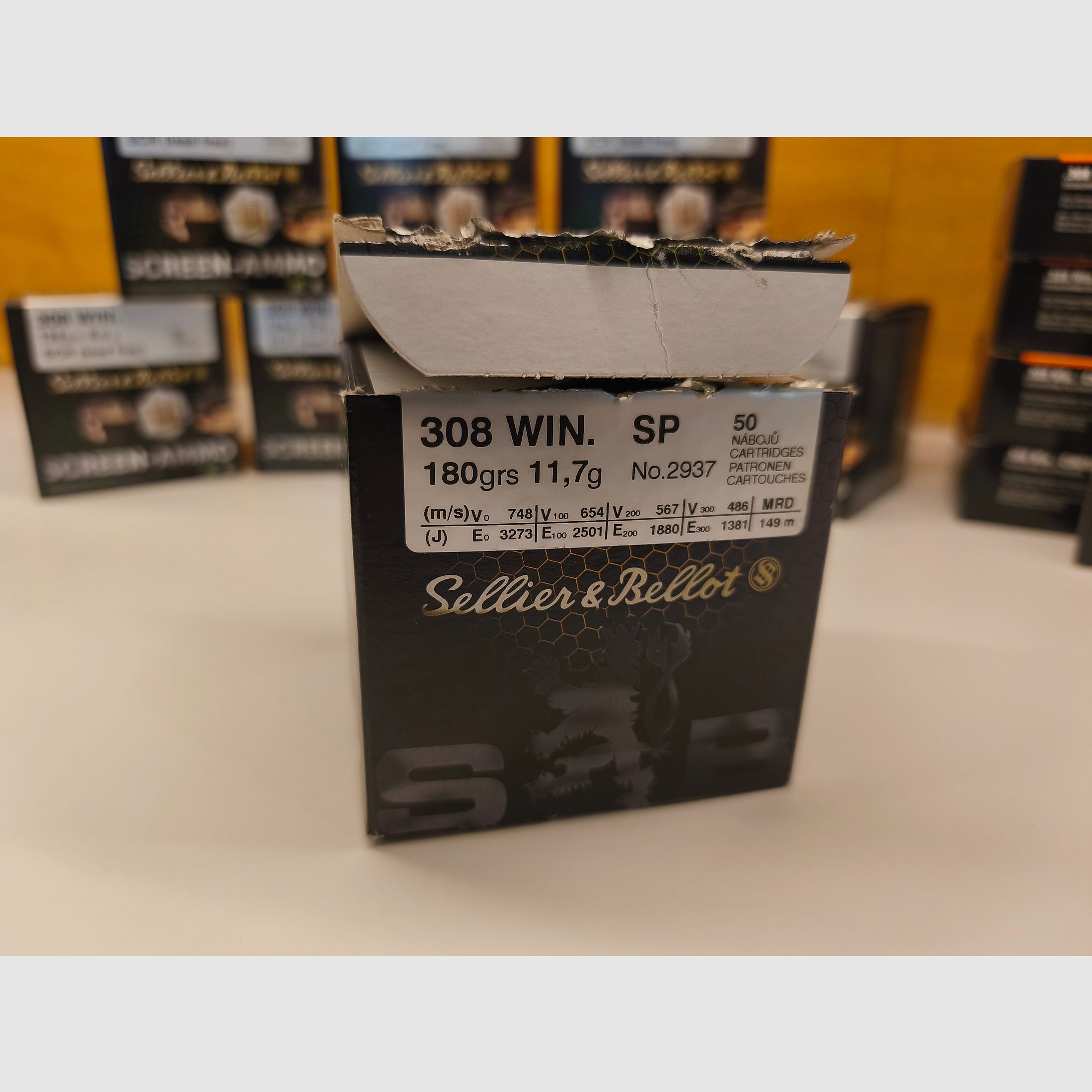 582x .308 Win – Munitiepakket voor schietbaan – Sellier & Bellot, RWS – 85,8 ct/shot