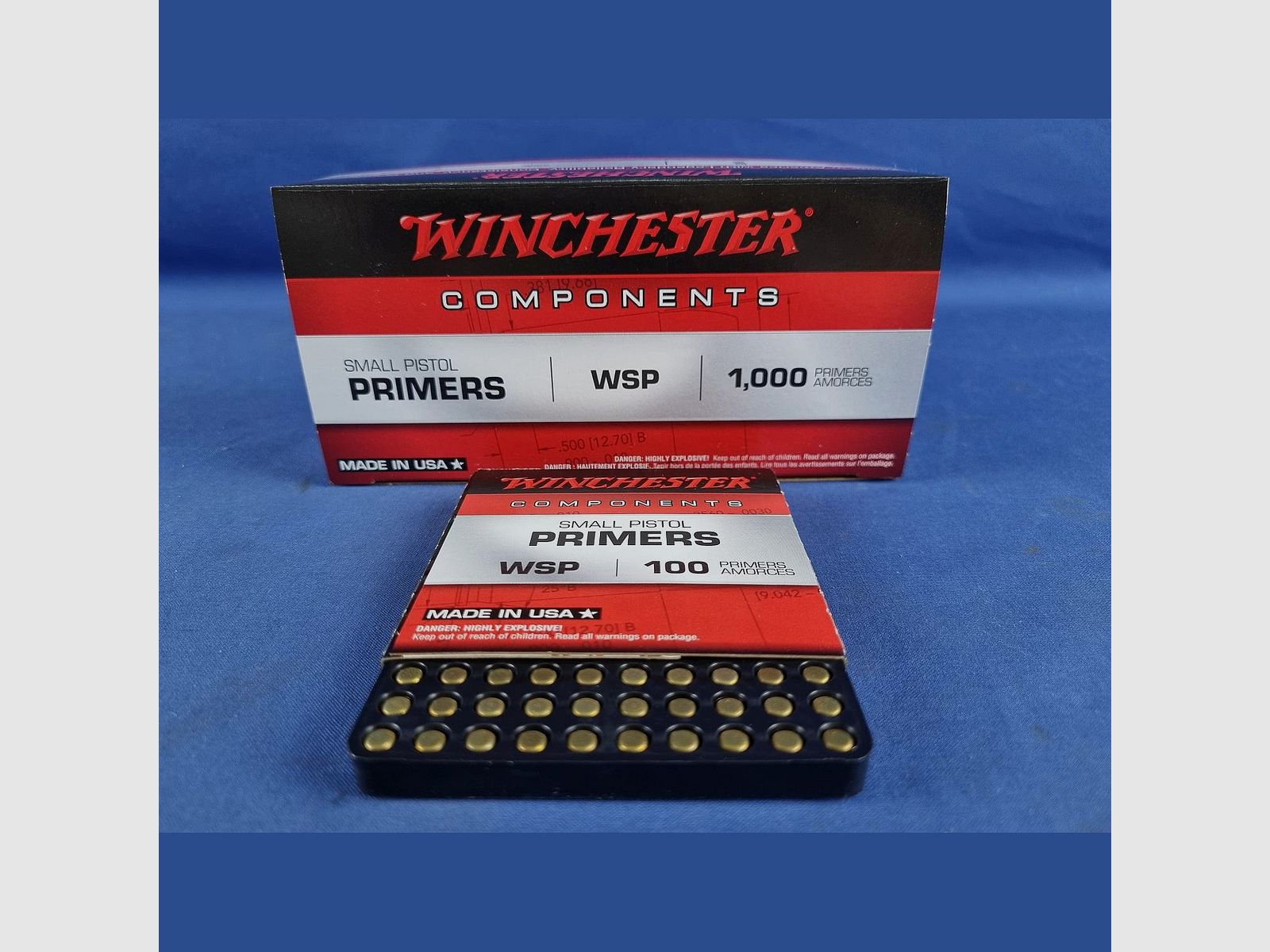 Winchester WSP Small Pistol Primers