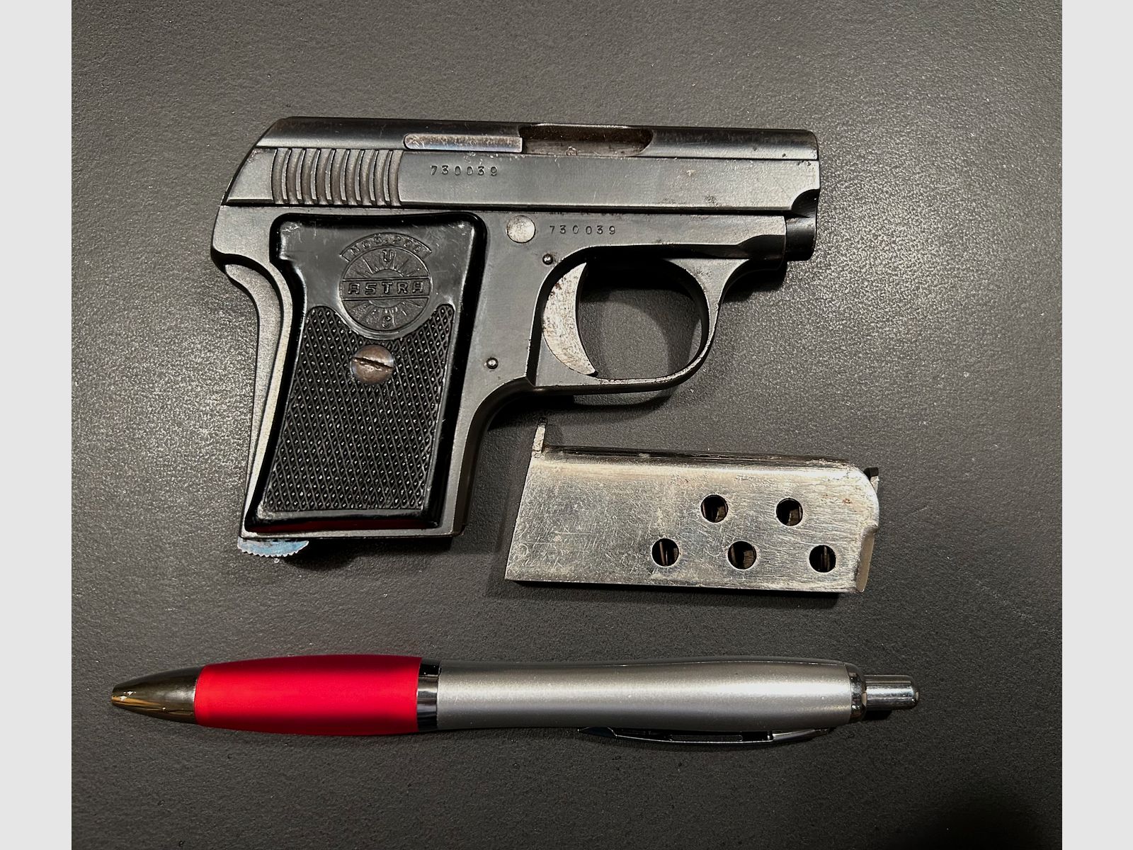 Pocket pistol Astra 6.35mm