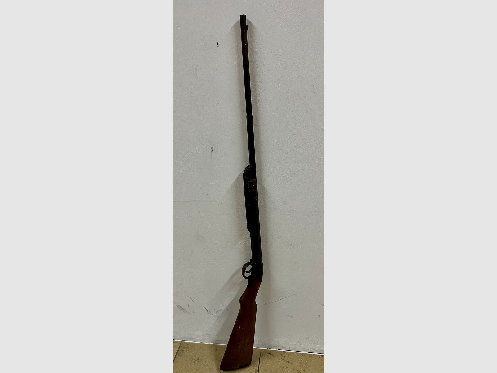 Antikes Luftgewehr Sammler funktioniert