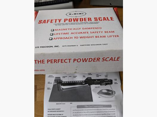 Lee Safety Powder Scale - 90681