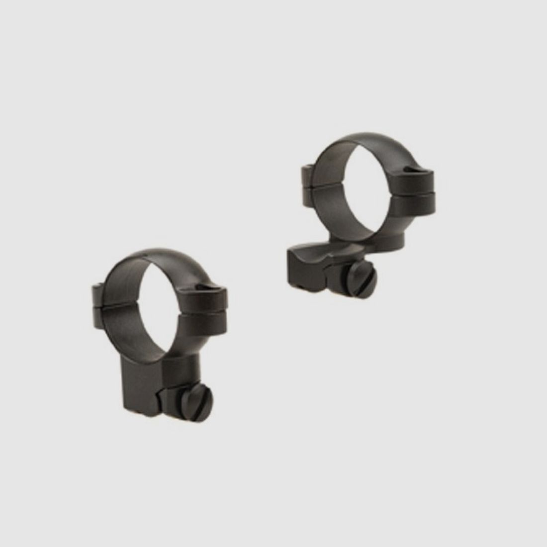 Leupold Ruger M77 Anelli 30mm alti neri opachi