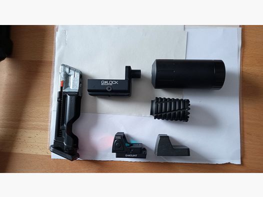 Accessories for Glock 17 Gen.5 T4E cal. 43