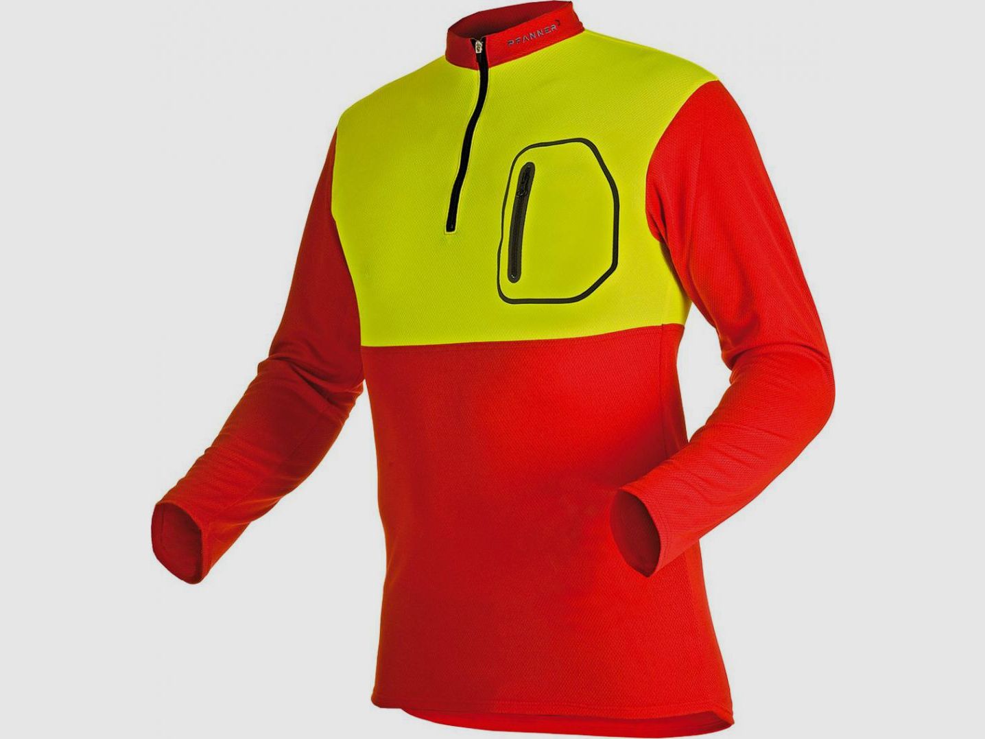 Pfanner Zipp-Neck Long Sleeve Shirt, image 1 of 2