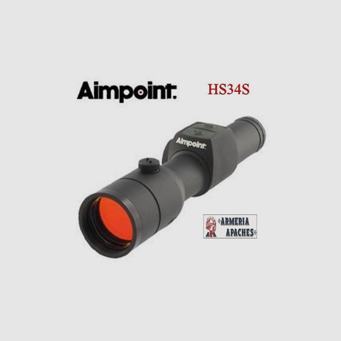 Aimpoint Hunter H34S 2MOA Point Rouge, image 1 sur 3