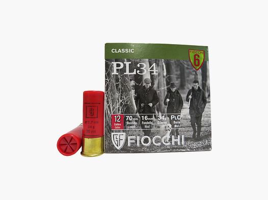 Cartucce Fiocchi PL 34 cal. 12/70 34 g piombo 6
