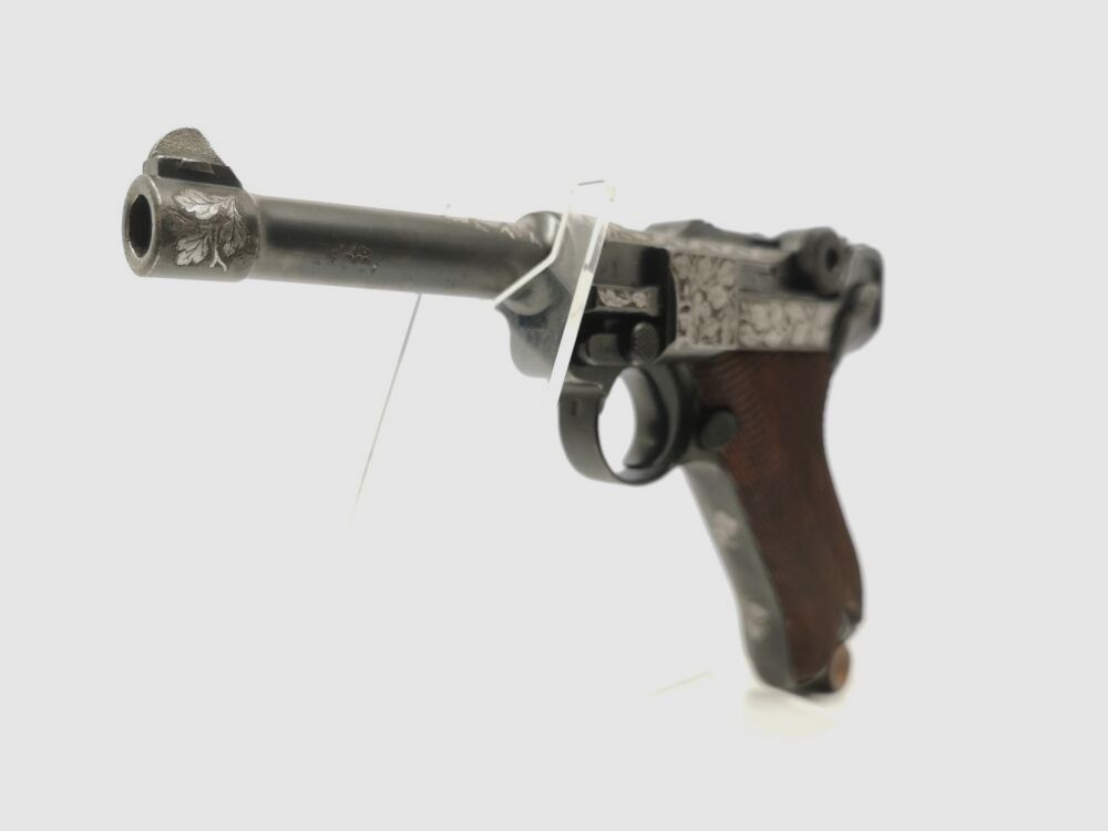 DWM P08 mit feiner Handgravur (Unikat)