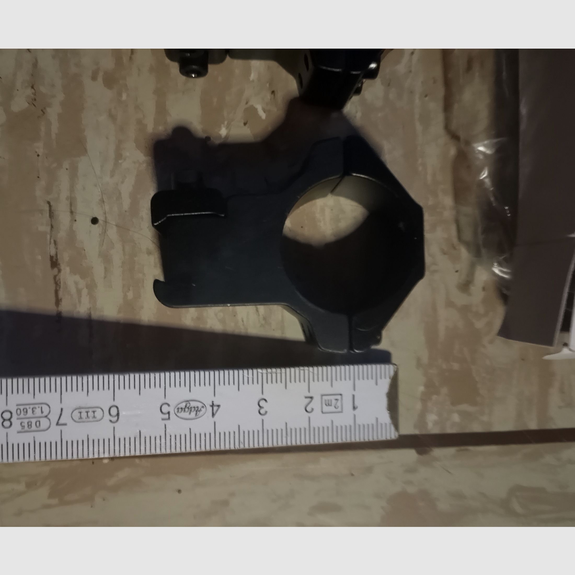 Nowe czarne pierścienie montażowe do celownika, adapter na szynę 11mm Picatinny, średnica 25mm