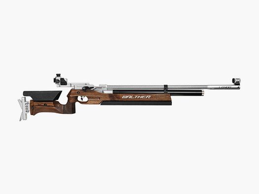 Carl-Walther LG400 Wsparcie Orzechowe prawo/lewo Karabin pneumatyczny Mecz