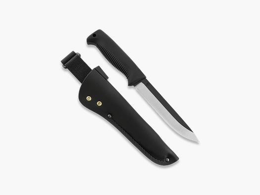 Peltonen Knives M95 Ranger Puukko Sissipuukko FJP143 unbeschichtet Lederscheide schwarz