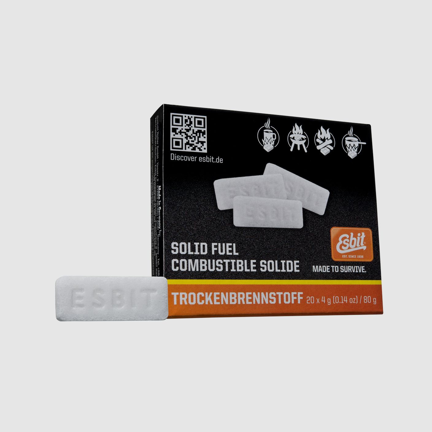 Esbit Trockenbrennstoff 12 x 14g