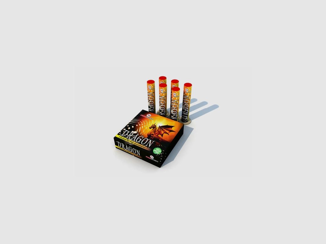 FEUERWERK FONT DRAGON SORTIMENT 2022 6 STK F2, Bild 2 von 3