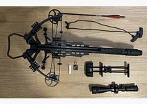 X-BOW FMA Scorpion III - 405 fps / 200 lbs - arco compound con accessori