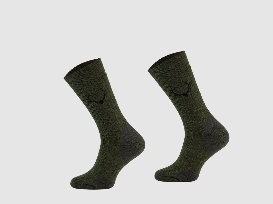 Merino Jagd- und Outdoorsocken - Dick - SMW5/01 – Schuhgröße: 35-38