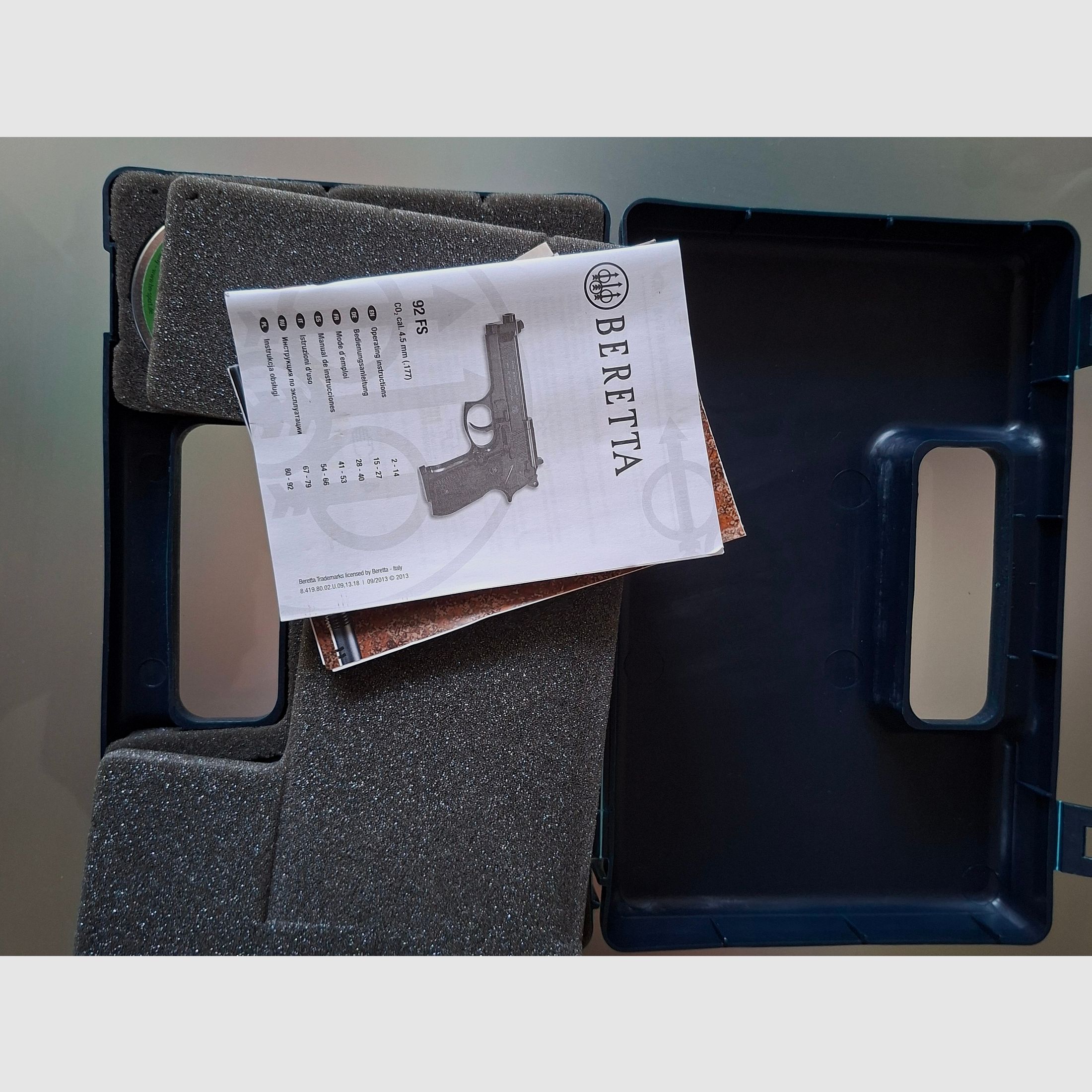 Beretta CO2 Pistool M92 Diabolo