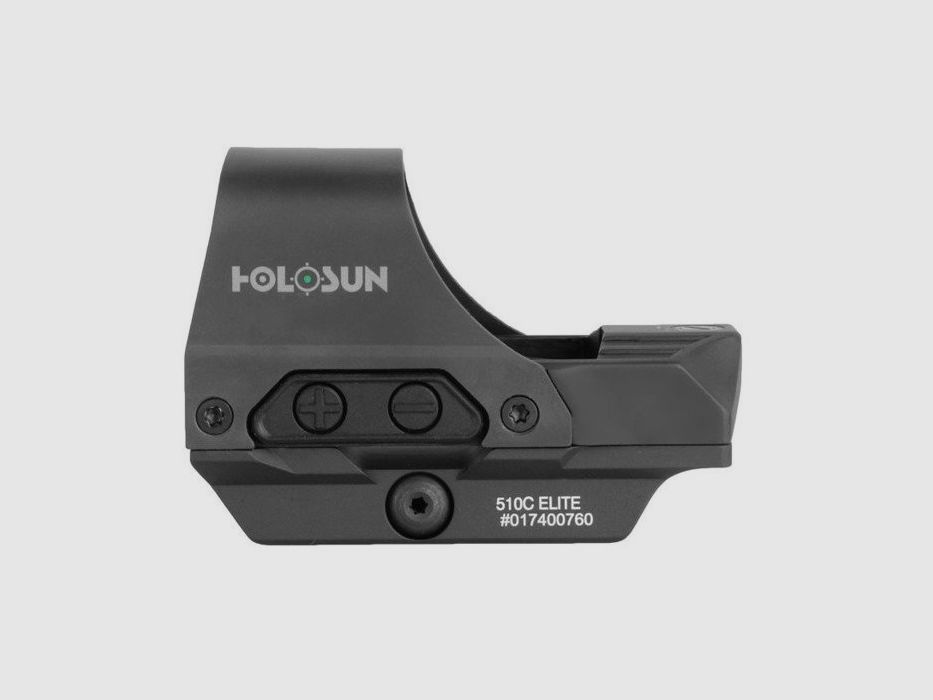 Holosun - Kolimator HE510C-GR Elite Multi Reticle Green Dot Czarny, zdjęcie 4 z 8
