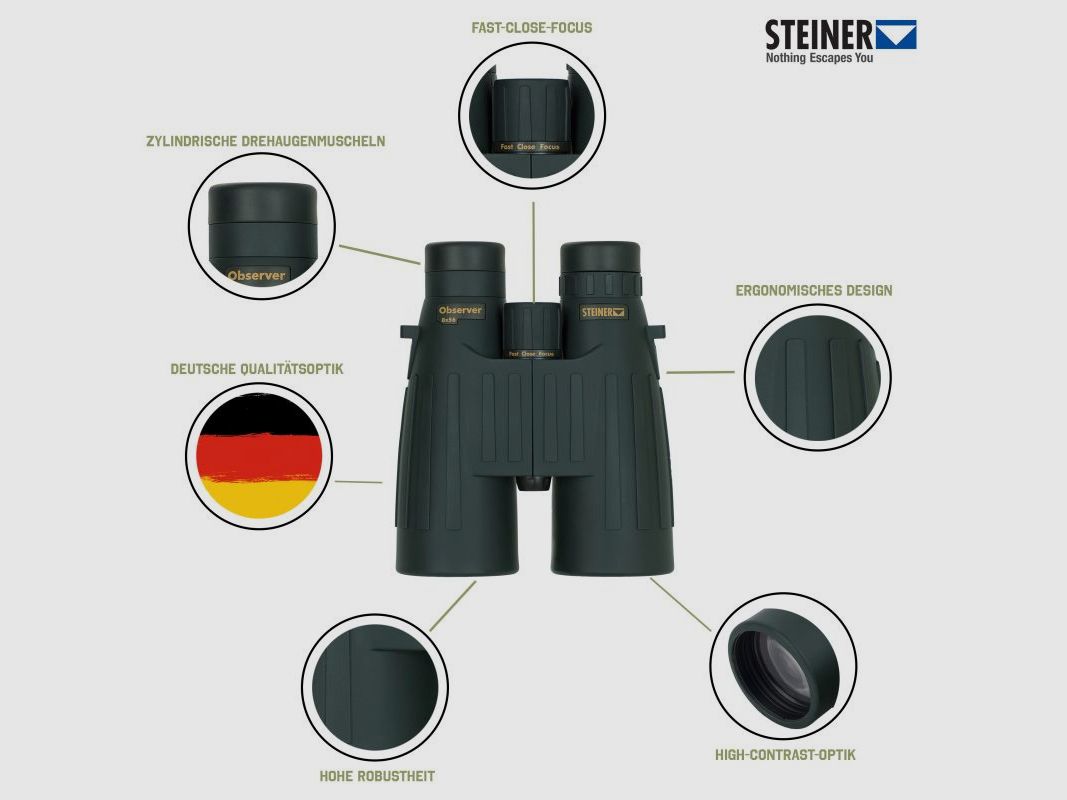 Steiner Observer 8x56 binoculars, image 3 of 4