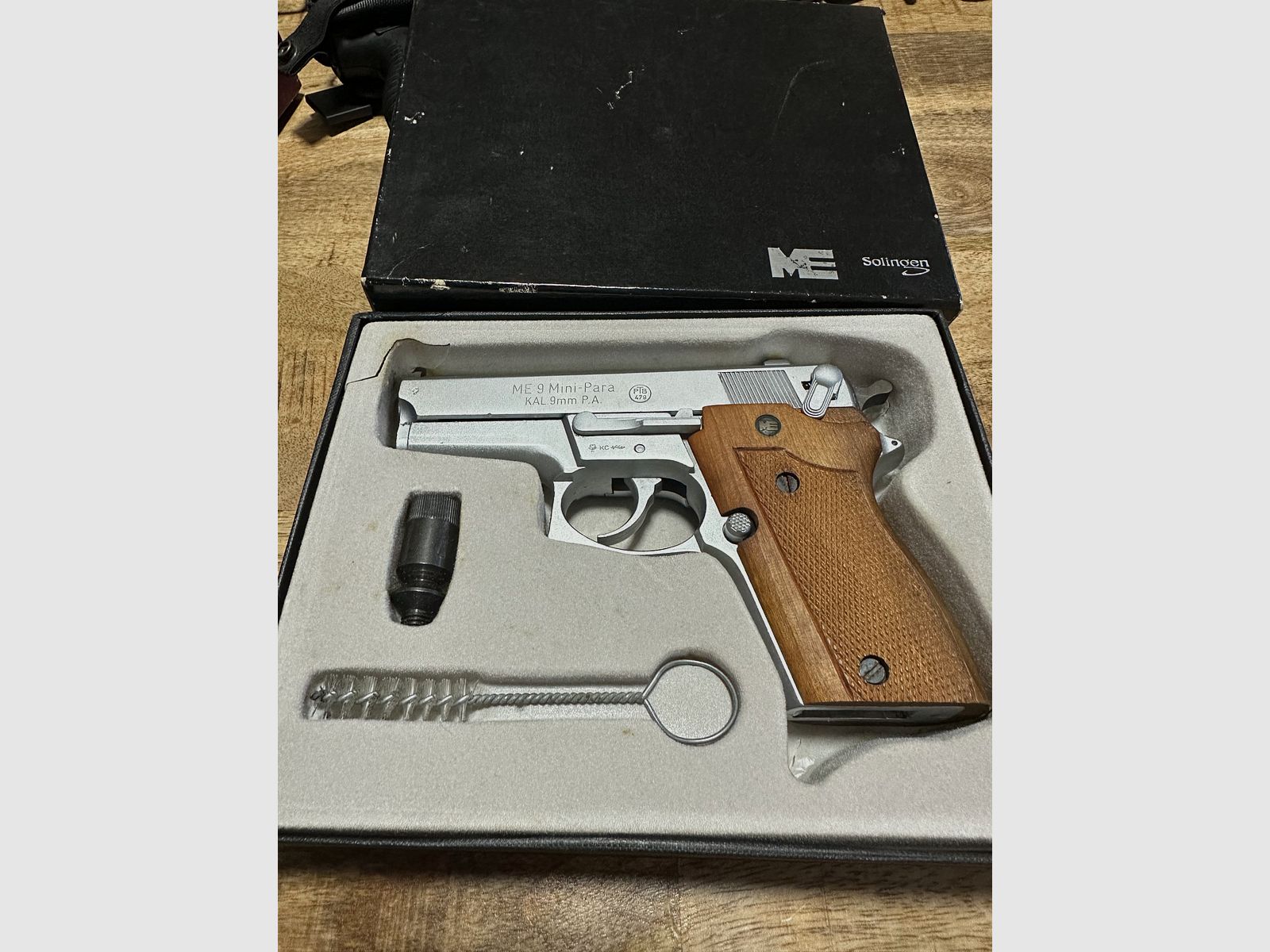 ME Mini Para kal. 9 mm P.A PTB 479 compleet
