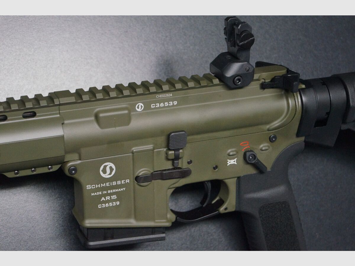 Schmeisser M4FL OD Green, Bild 6 von 7
