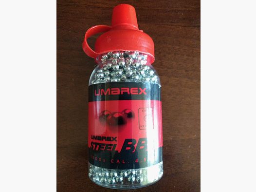 Umarex 1500 Stück 4,5mm bb Stahl- Kugeln (ohne Versandkosten) 