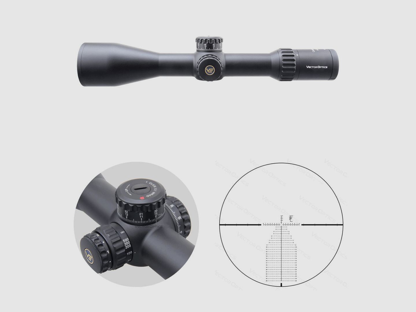 Vector Optics SCFF-40 Continental x6 4-24x56FFP VEC-MBR