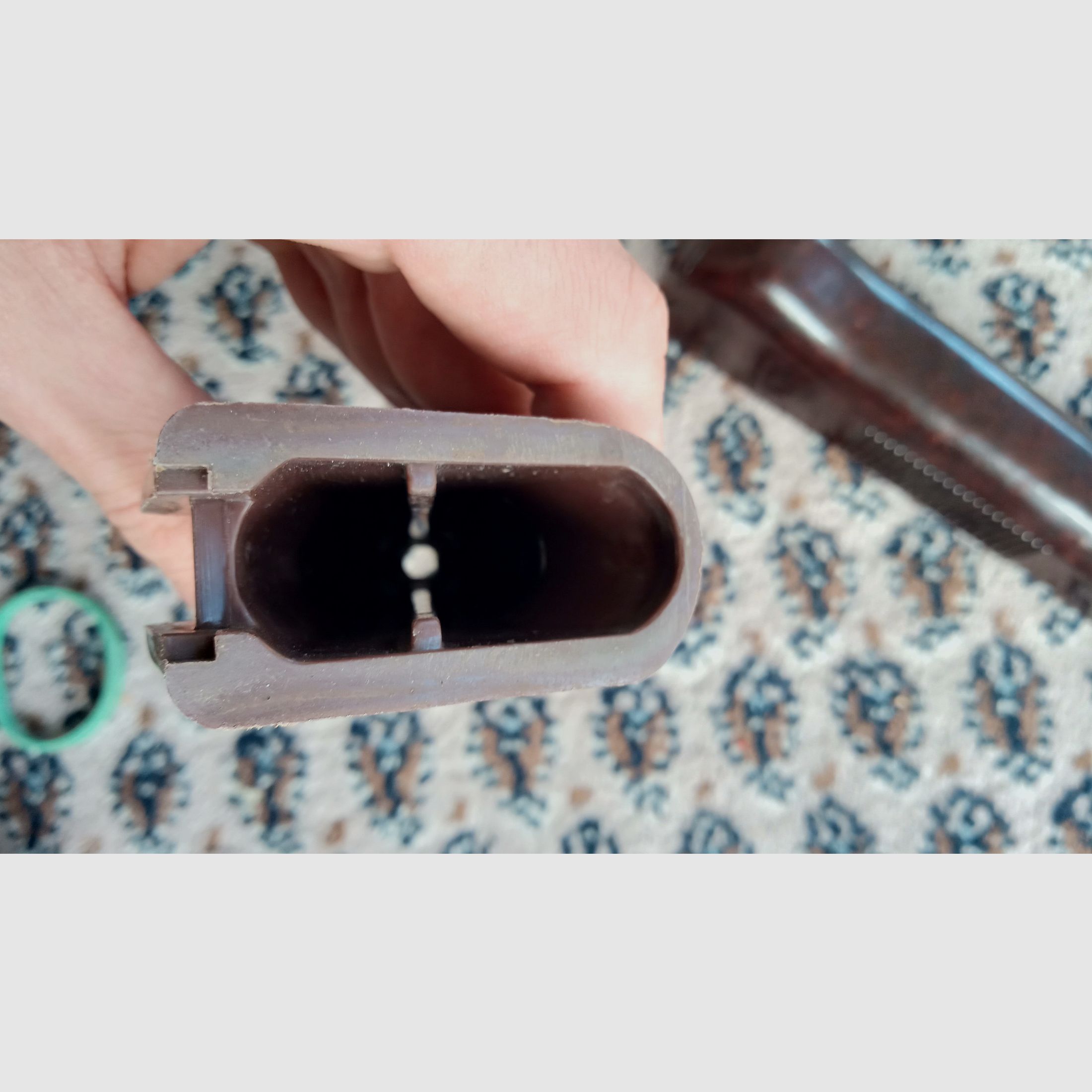 Set di protezione anteriore AKMS MPi dell'Est Germania per AKMS & AK74 DDR NVA in bakelite e plastica // montaggio indiretto anche per NEDI SDM Type 56 possibile, immagine 17 di 20