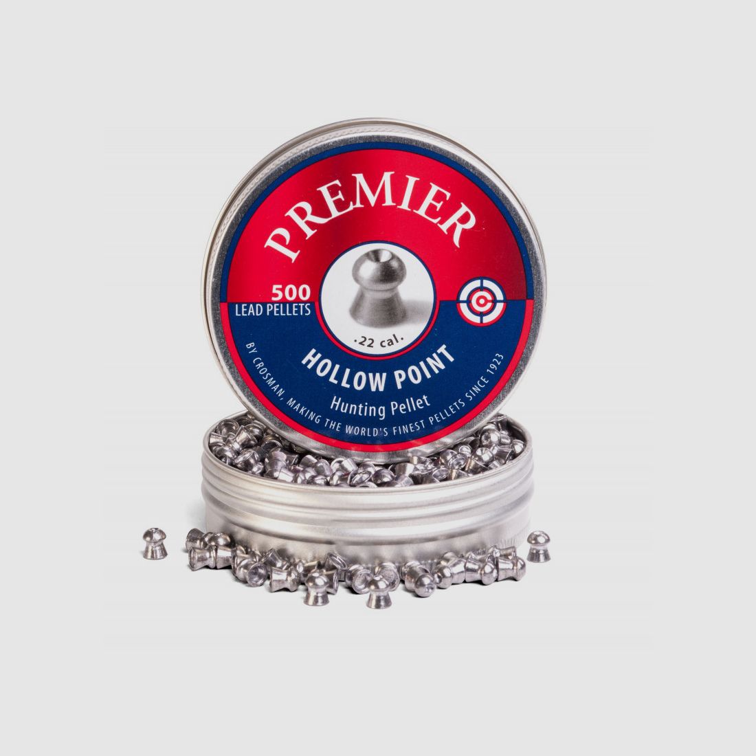 CAJA DE 500 BALINES CROSMAN HOLLOW POINT CAL. 5.5 14.3G PREMIER, imagen 1 de 4