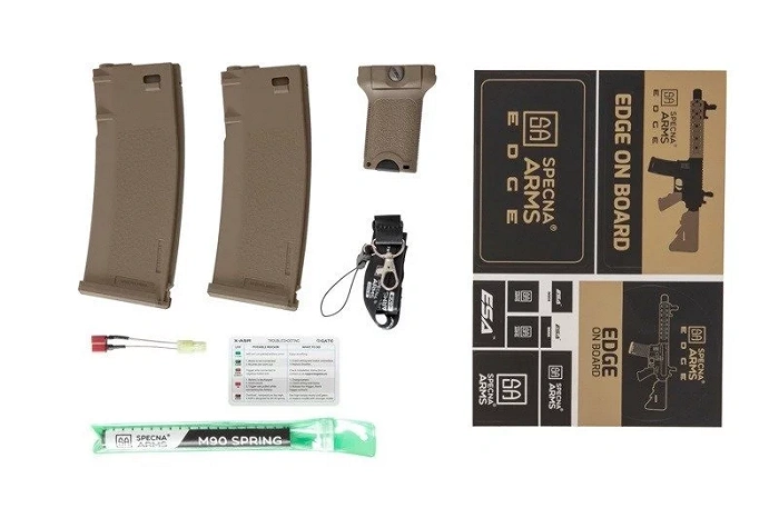 RRA Specna Arms SA-E10 PDW EDGE airsoft carbine - Half-Tan, image 17 of 50
