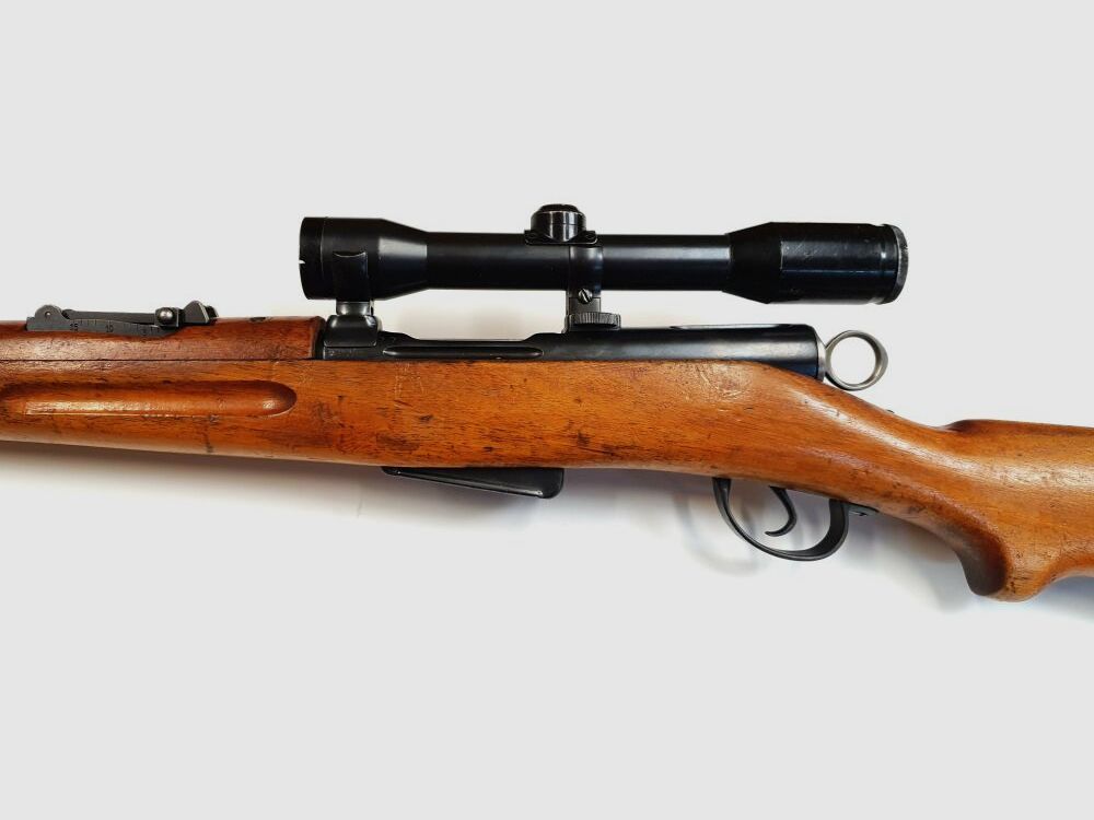 Fabbrica d'armi Bern fucile a ripetizione Fabbrica d'armi Bern Svizzero K11 Calibro 7,5x55 svizzero completo con numeri corrispondenti + mirino