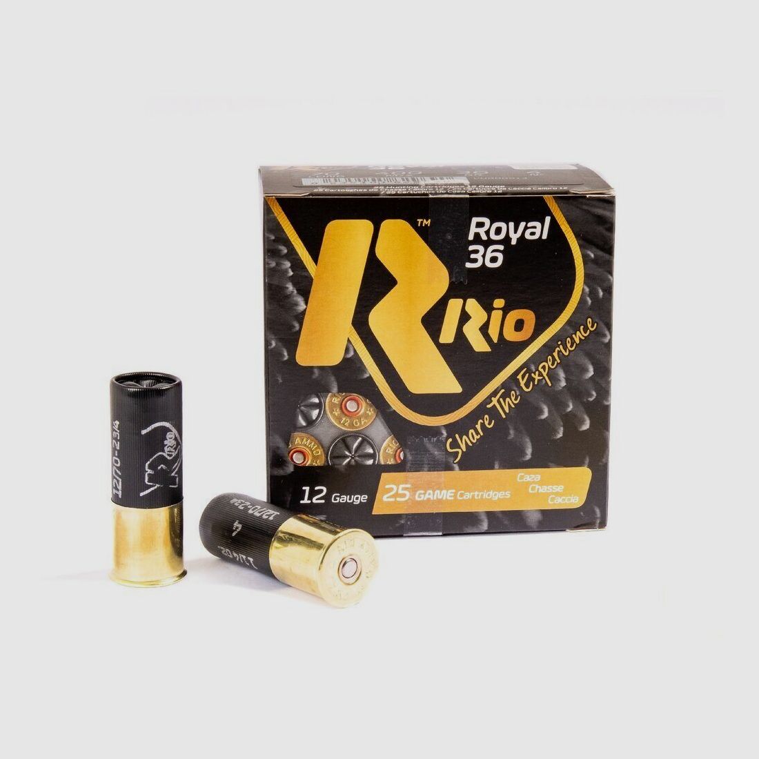 Patronen 12/70 Royal 36 Bj PB5 X25